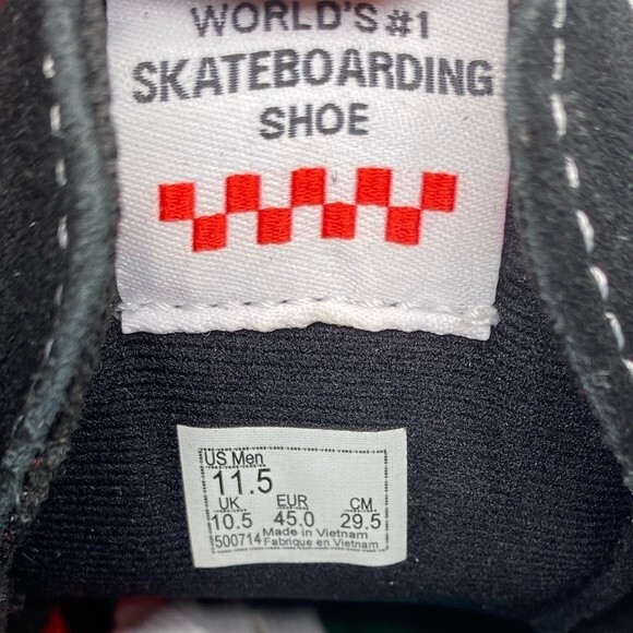 Vans Skateistan x Skate SK8-HI 'Checkerboard' Men's Sneakers - Size: 11.5 - Picture 14 of 16